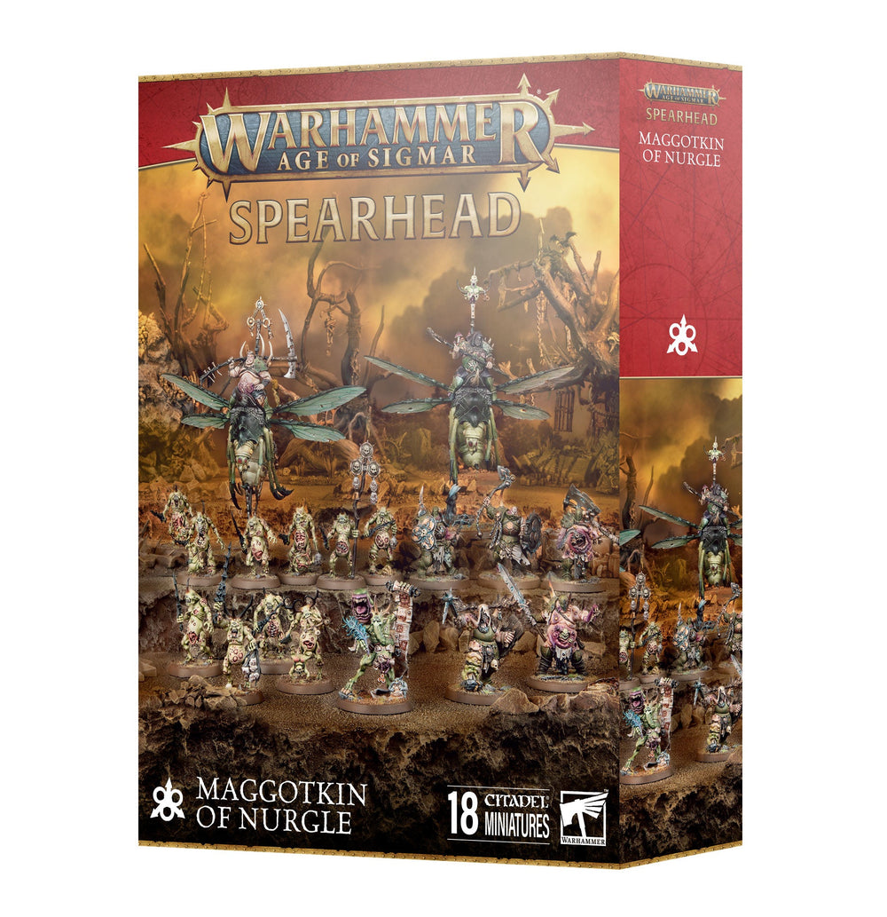 MAGGOTKIN OF NURGLE: SPEARHEAD Games Workshop Warhammer Age of Sigmar