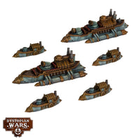 Dystopian Wars: Sultanate Frontline Squadrons Warcradle Studios Dystopian Wars
