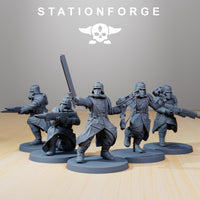 Grim Guard - Trench Runners: StationForge Grim Dark Future 3D Print