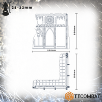 LGT 2026 Large Corner Ruins TT Combat Chroma Terrain
