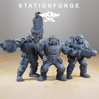 Grim Guard - National Guard Guerrillas: StationForge Grim Dark Future 3D Print
