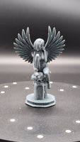 Zarina Angelic: Female Miniatures 3D Resin Print
