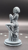 Zarina Human: Female Miniatures 3D Resin Print
