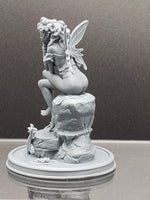 Celestia; 3D Printed Female Miniature, Fairy Miniature
