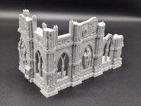 Small Tournament Left Corner Ruins: Domina Ferrum Grim Dark Imperial 3D Printed Terrain (Copy)
