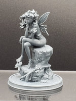 Celestia; 3D Printed Female Miniature, Fairy Miniature
