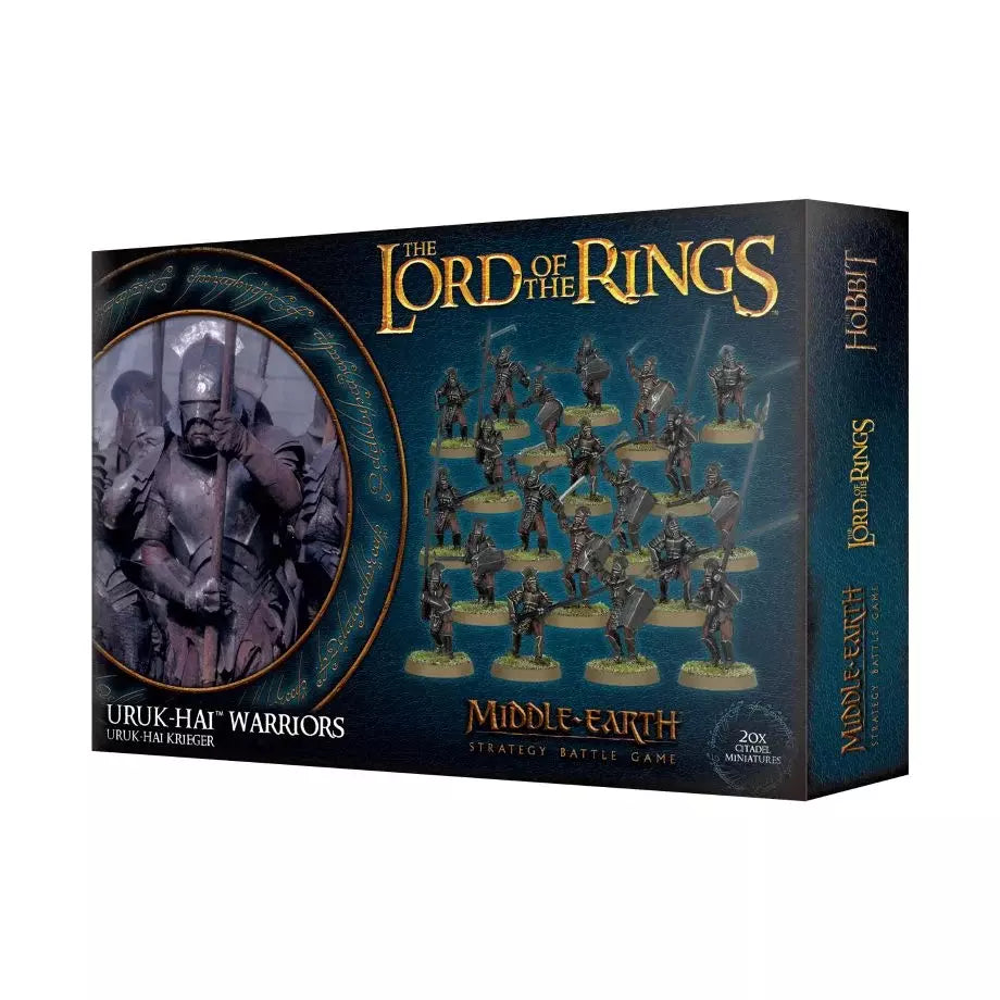 LORD OF THE RINGS: URUK-HAI WARRIORS GW Middle Earth Strategy Battle Game