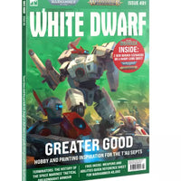 WHITE DWARF 491 Games Workshop Publications