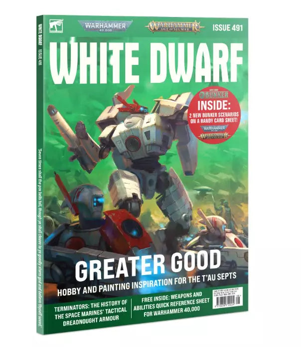 WHITE DWARF 491 Games Workshop Publications