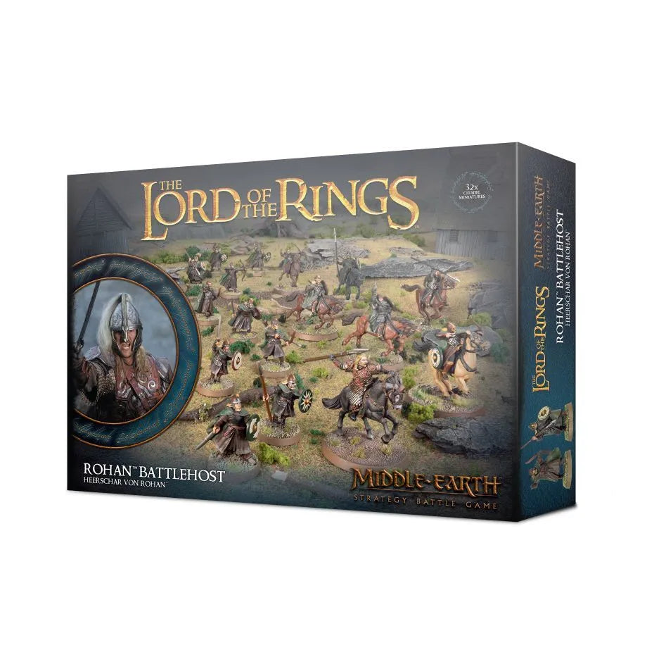 LORD OF THE RINGS: ROHAN BATTLEHOST GW Middle Earth Strategy Battle Game