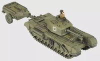 BRITAIN: CHURCHILL ARMOURED TROOP  Battlefront Miniatures Flames of War
