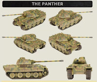 GERMANY: PANTHER A TANK PLATOON Battlefront Miniatures Flames of War
