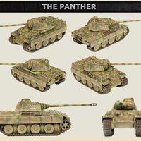 GERMANY: PANTHER A TANK PLATOON Battlefront Miniatures Flames of War