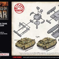 GERMANY: PANZER III TANK PLATOON Battlefront Miniatures Flames of War