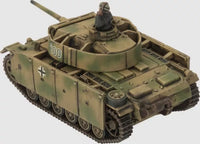 GERMANY: PANZER III TANK PLATOON Battlefront Miniatures Flames of War
