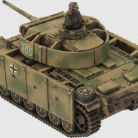 GERMANY: PANZER III TANK PLATOON Battlefront Miniatures Flames of War