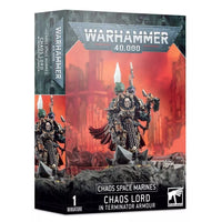 CHAOS SPACE MARINES: CHAOS LORD IN TERMINATOR ARMOUR GW Warhammer 40000