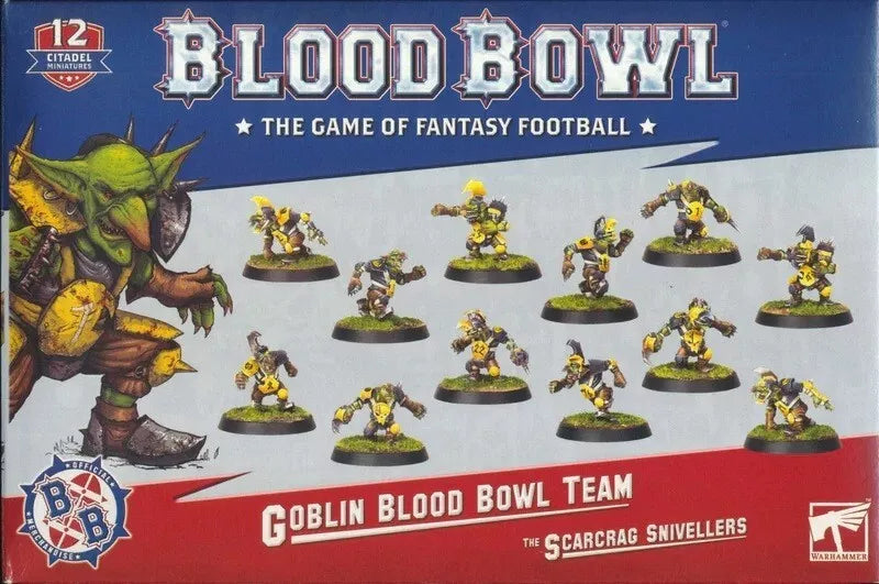 GOBLIN TEAM: SCARCRAG SNIVELLERS Games Workshop Blood Bowl