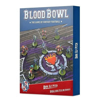 DARK ELF PITCH & DUGOUT Games Workshop Blood Bowl