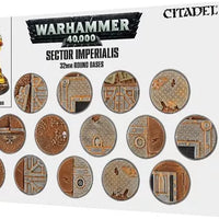 SECTOR IMPERIALIS: 32MM ROUND BASES Games Workshop Citadel Hobby Supplies