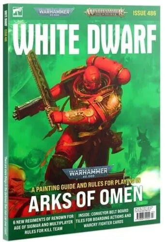 WHITE DWARF 486 Games Workshop Warhammer 40000