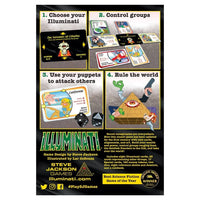 Illuminati, 2nd Edition: The Game of Conspiracy Steve Jackson Games Board Games

