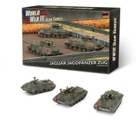 Jaguar Jagdpanzer Zug (WWIII x3 Tanks) Team Yankee WWIII Battlefront Miniatures
