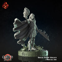 Undead Patron Warlock: Crippled God Foundry Cursed Souls 3D Resin Print
