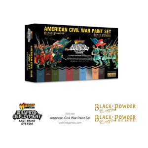 AMERICAN CIVIL WAR PAINT SET Warlord Games Black Powder