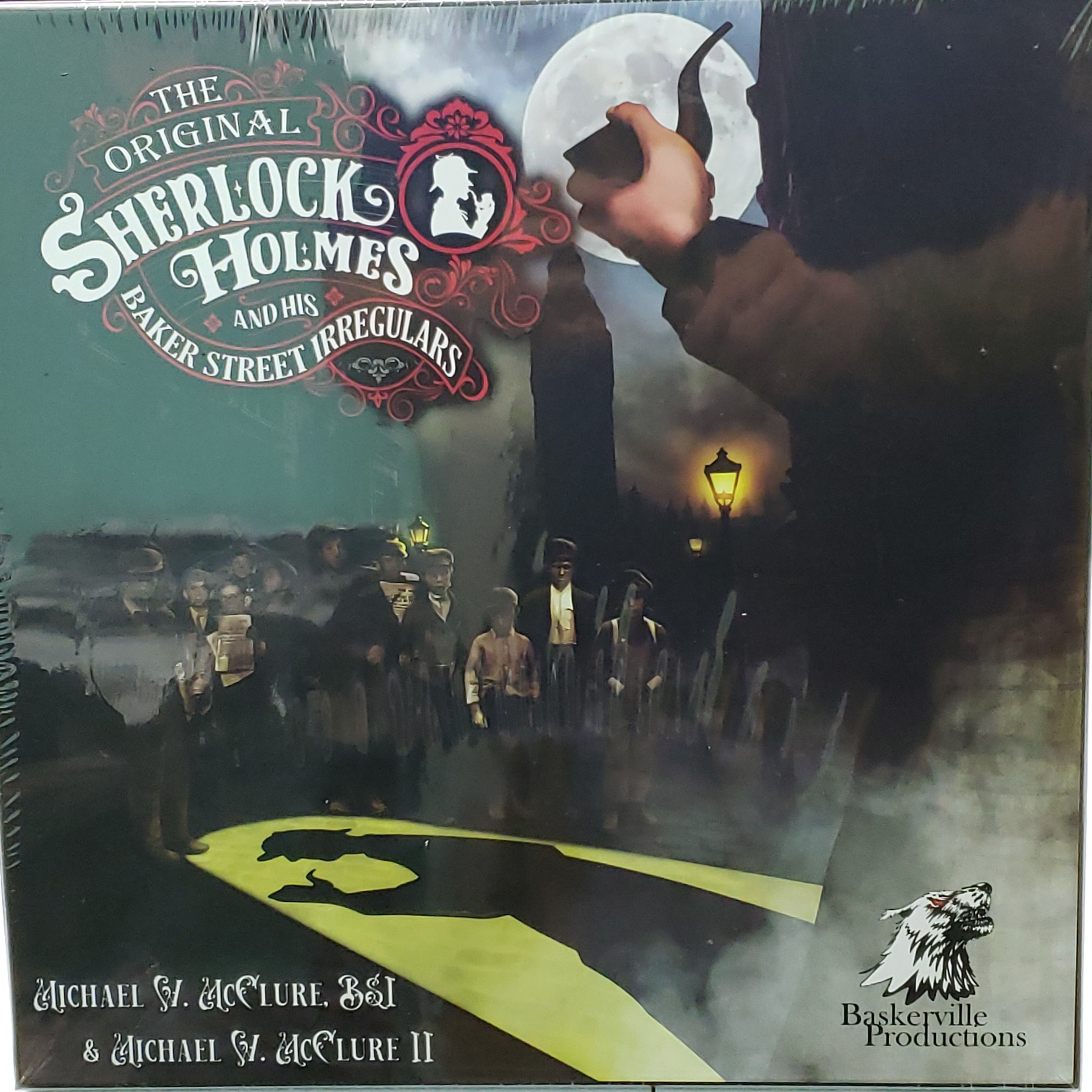 The Original top Sherlock Holmes and His Baker Street Irregulars Board Game