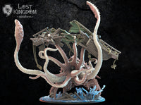 Night Elves- Akkorokamui, Sea Swallower by Lost Kingdom Miniatures;  Resin 3D Print
