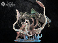 Akkorokamui, Sea Swallower: Lost Kingdom Miniatures NIght Elves Resin 3D Print
