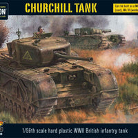 BRITAIN: CHURCHILL INFANTRY TANK Warlord Games Bolt Action