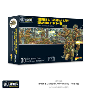 BRITAIN: BRITISH & CANADIAN ARMY INFANTRY (1943-45) Warlord Games Bolt Action
