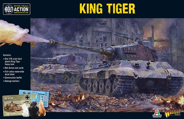 KING TIGER Warlord Games Bolt Action