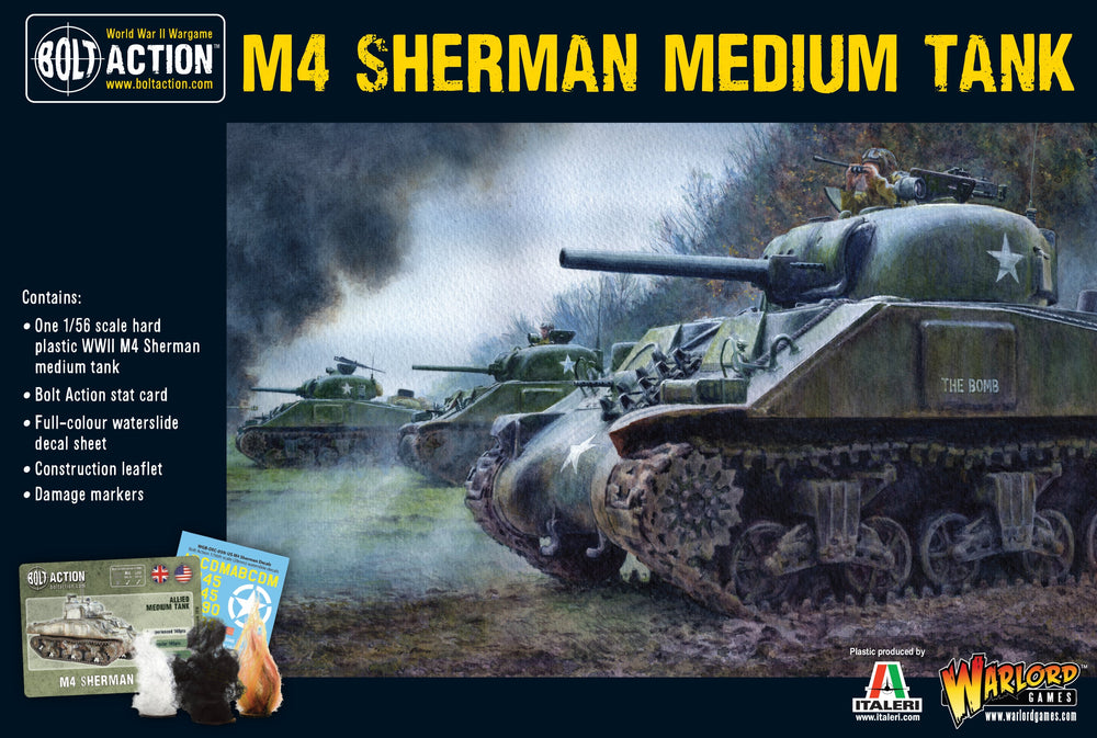 USA: M4 SHERMAN Warlord Games Bolt Action