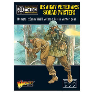 US ARMY VETERANS SQUAD (WINTER) Warlord Games Bolt Action
