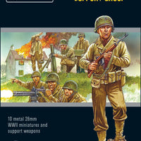 US ARMY SUPPORT GROUP (HQ, MORTAR & MMG) Warlord Games Bolt Action