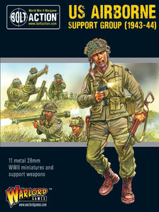 US AIRBORNE SUPPORT GROUP (1943-44) (HQ, MORTAR & MMG) Warlord Games Bolt Action