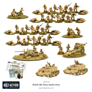 8TH ARMY Starter Army Warlord Games Bolt Action