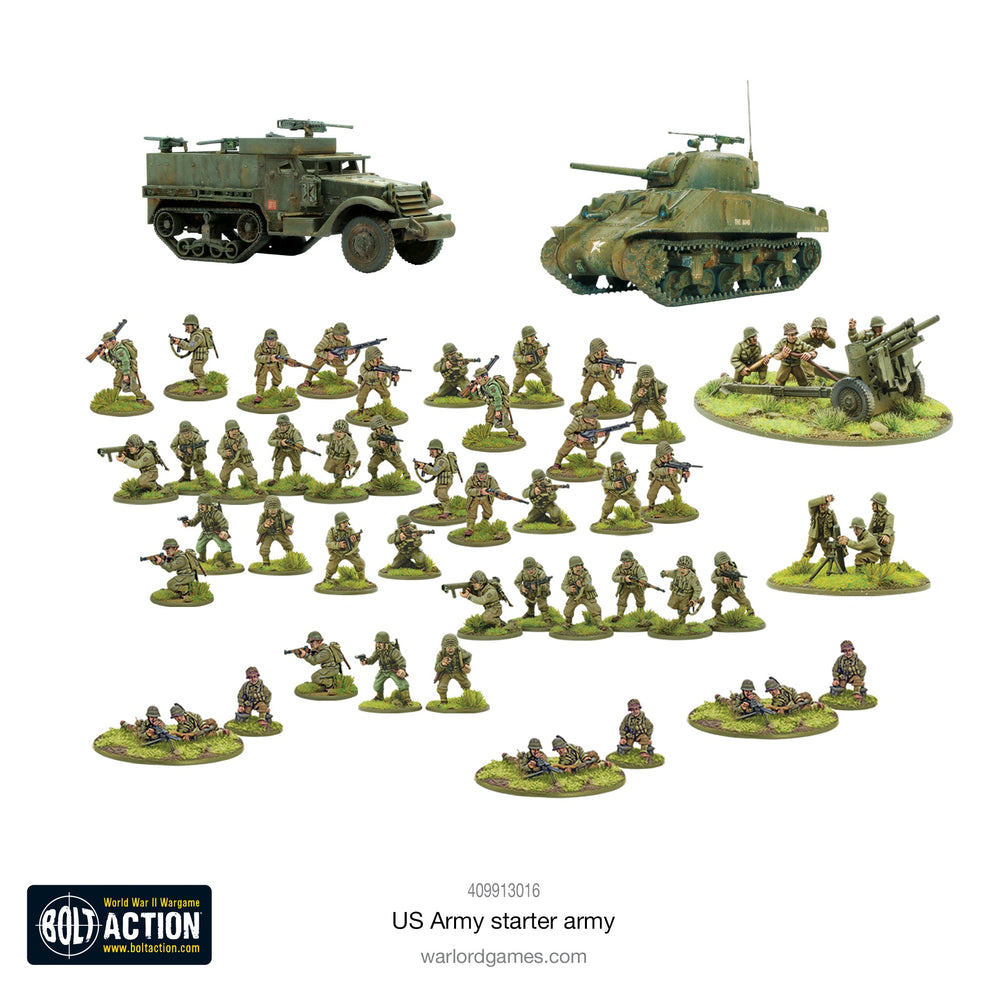 US ARMY Starter Army Warlord Games Bolt Action