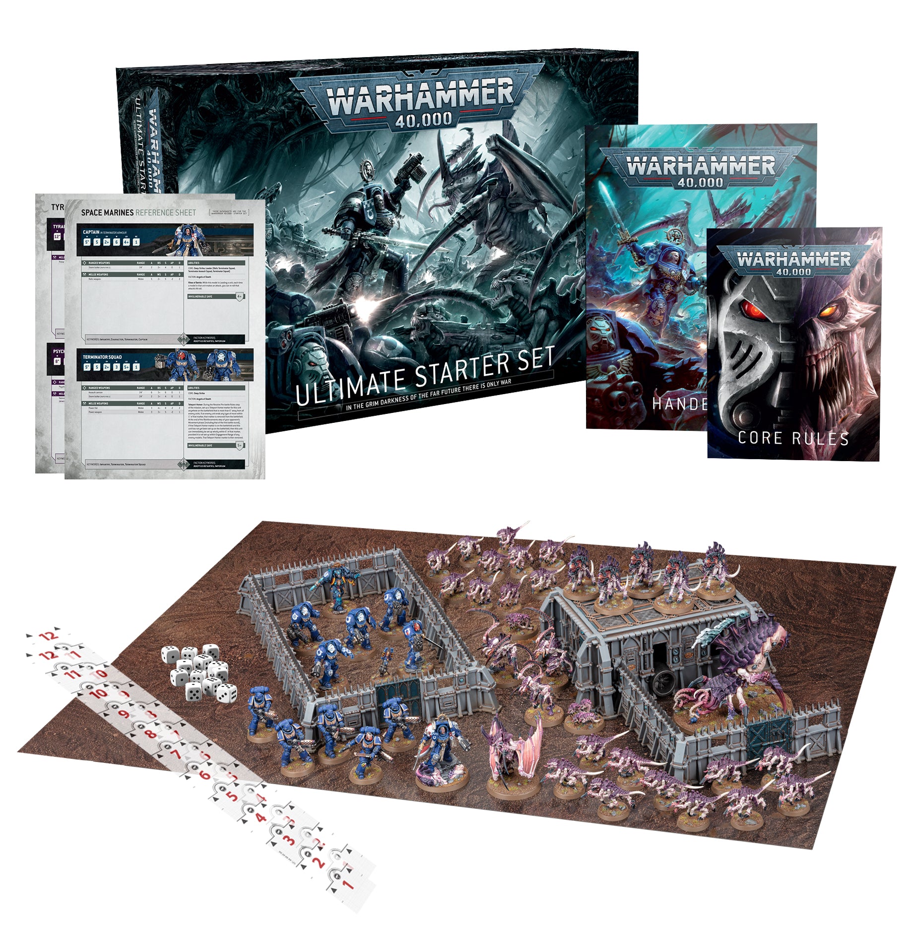 WARHAMMER 40,000 スターターセット 40k Ultimate Starter Set: Games Workshop Warhammer 40000