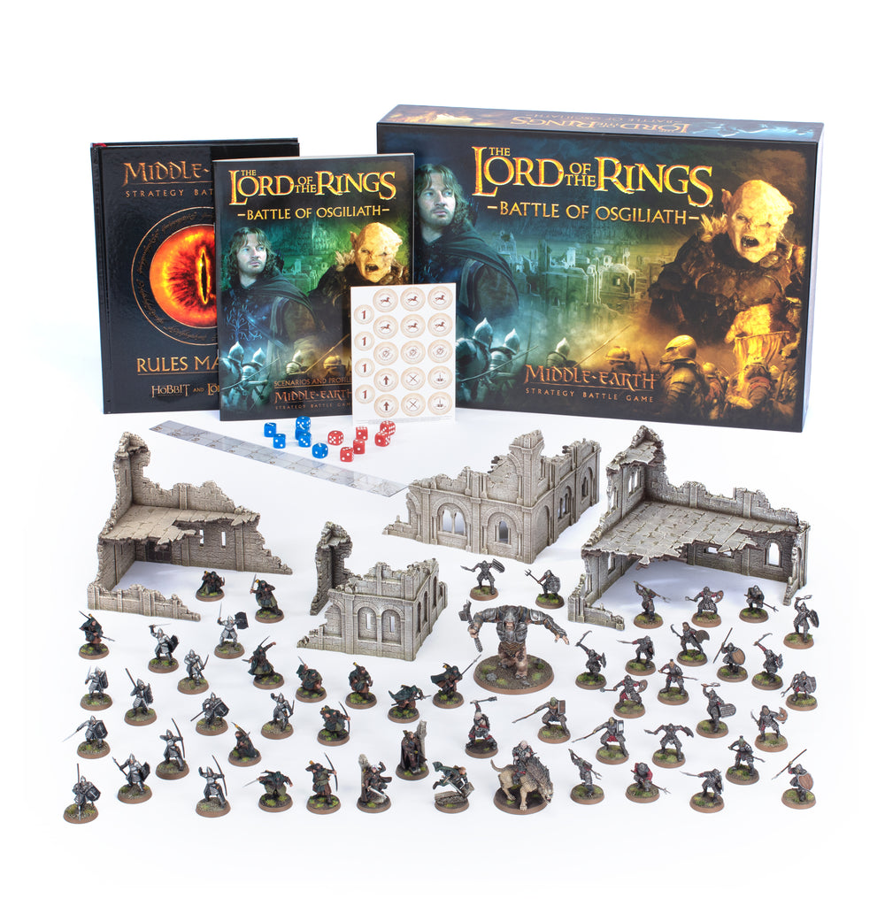 LORD OF THE RINGS: BATTLE OF OSGILIATH (ENG) GW Middle Earth Strategy Battle Game