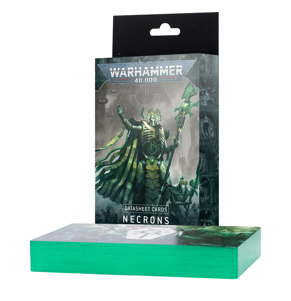 DATASHEET CARDS: NECRONS (ENG) GW Warhammer 40000