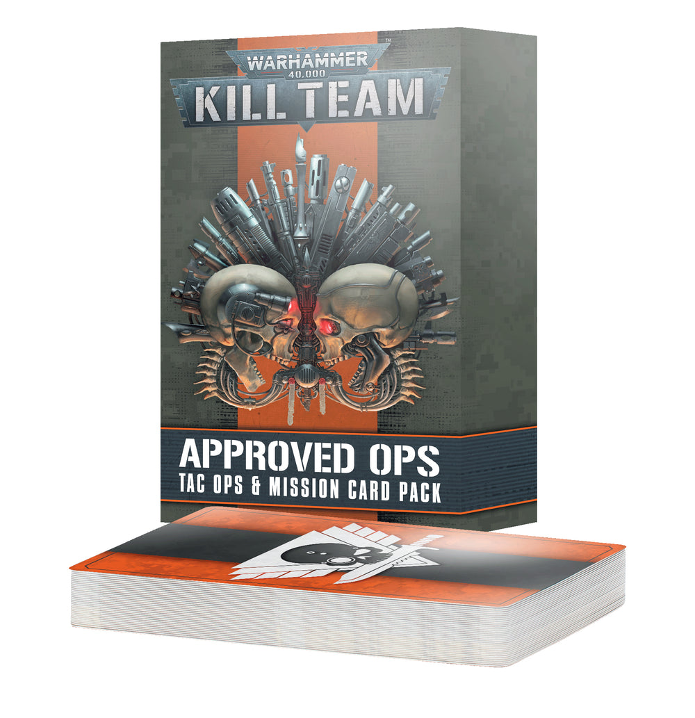 KILL TEAM: APPROVED OPS: TAC OPS/MISSION CARDS GW WH 40k