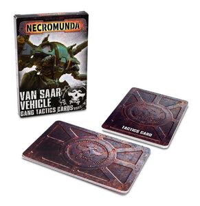 VAN SAAR VEHICLE CARDS Games Workshop Necromunda