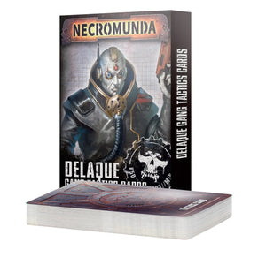 DELAQUE GANG TACTICS CARDS Games Workshop Necromunda