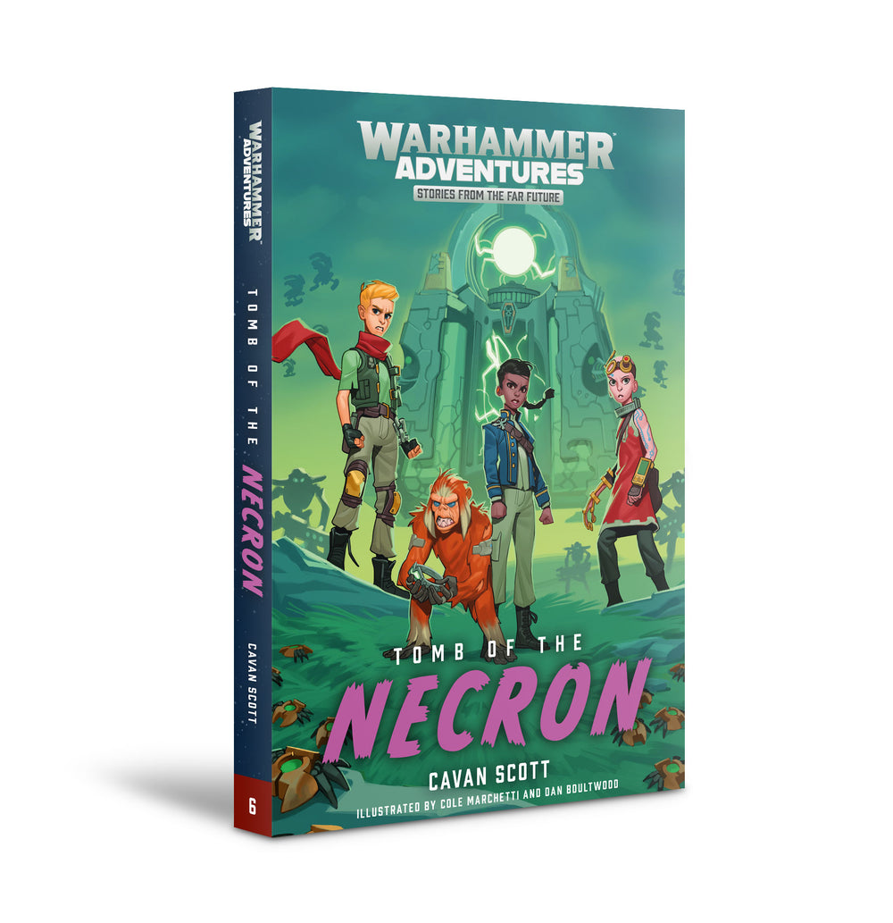TOMB OF THE NECRON: A WARHAMMER ADVENTURES NOVEL (PB) Games Workshop Warhammer 40000