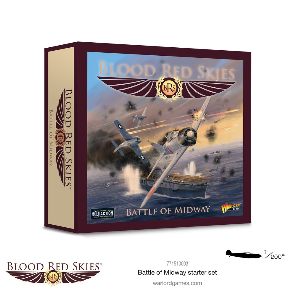 THE BATTLE OF MIDWAY Starter Set Warlord Games Blood Red Skies