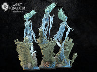 Shipwreck Screamers: Undead of Misty Island  by Lost Kingdom Miniatures;  Resin 3D Print
